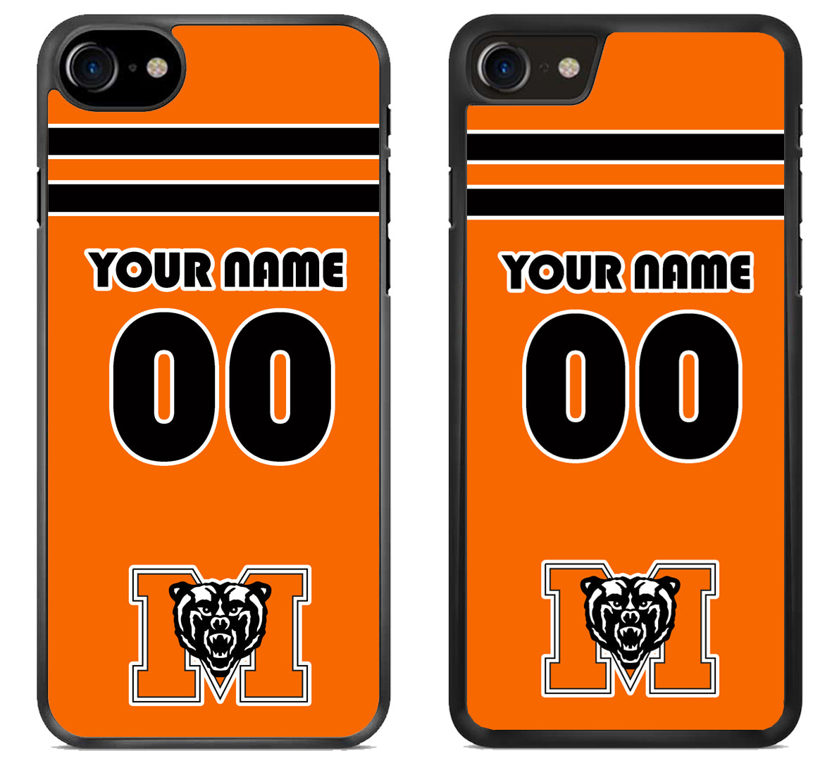 Custom Personalized Mercer Bears iPhone SE 2020 | iPhone SE 2022 Case
