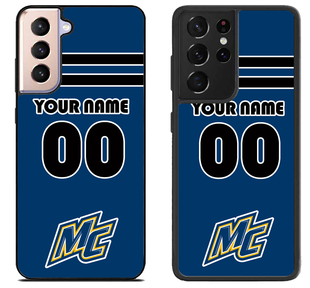 Custom Personalized Merrimack Warriors Samsung Galaxy S21 | S21 FE | S21+ | S21 Ultra Case