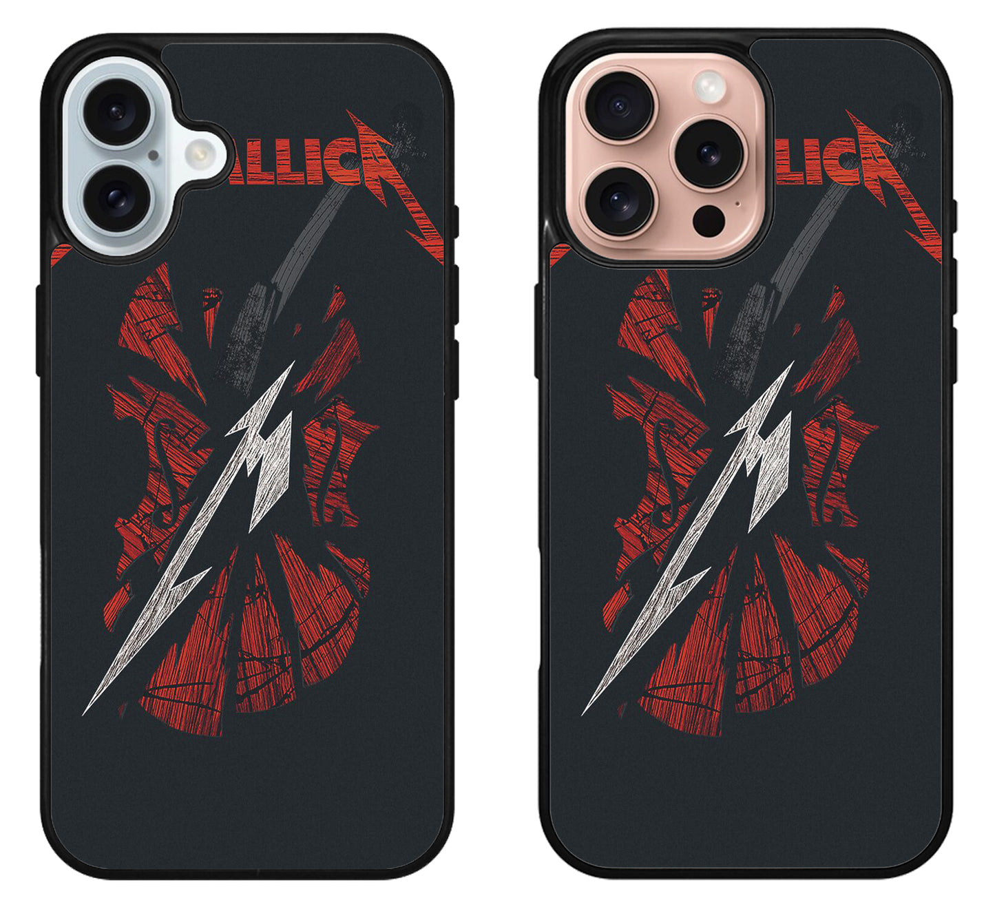 Metallica Logo Artwork iPhone 16 | 16 Plus | 16 Pro | 16 Pro Max Case