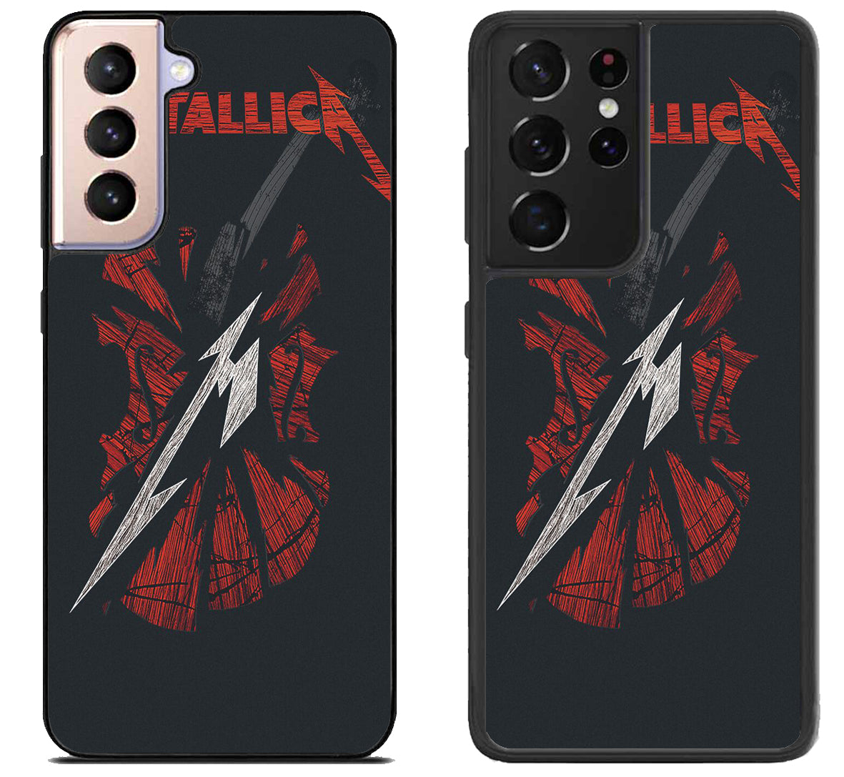 Metallica Logo Artwork Samsung Galaxy S21 | S21 FE | S21+ | S21 Ultra Case