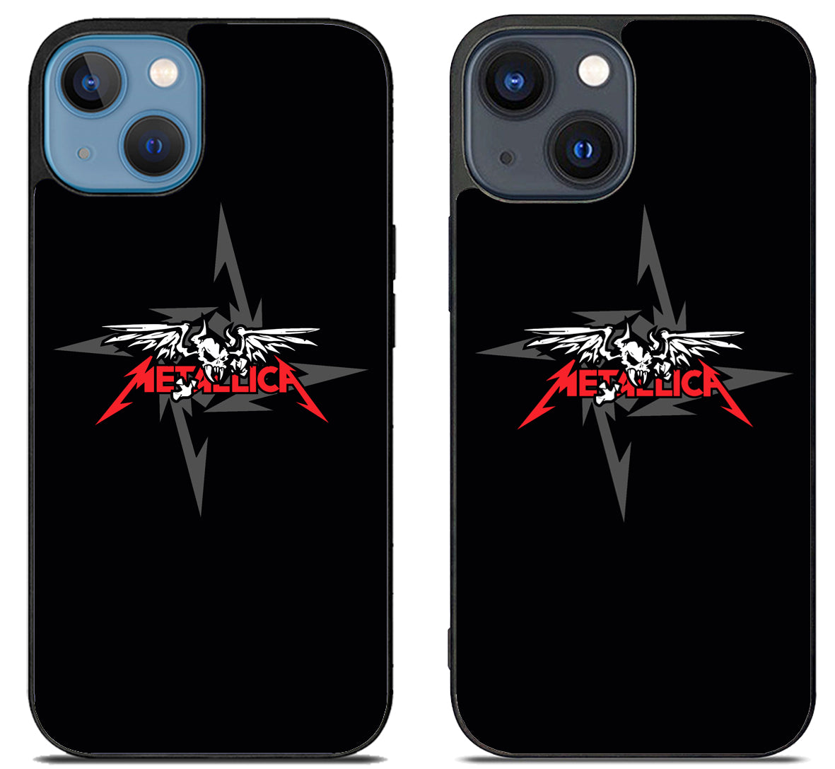 Metallica Logo Black iPhone 15 | iPhone 15 Plus Case