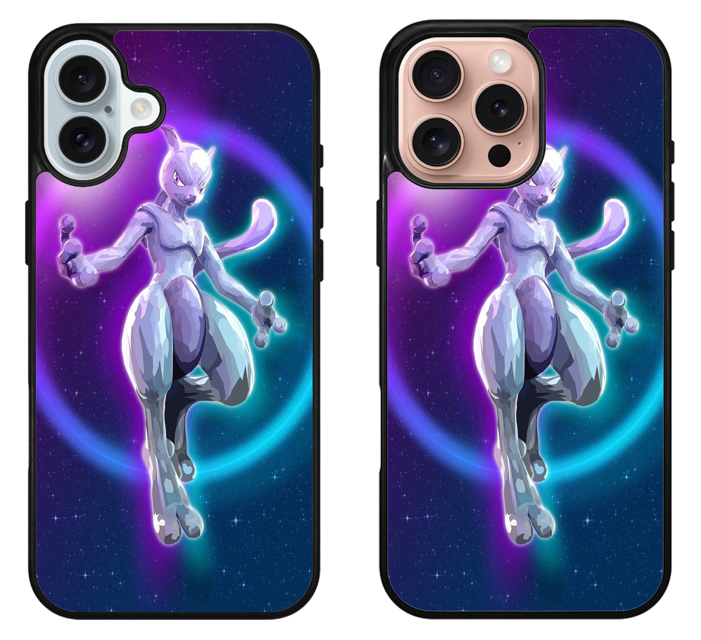 Mewtwo Pokemon Cover iPhone 16 | 16 Plus | 16 Pro | 16 Pro Max Case