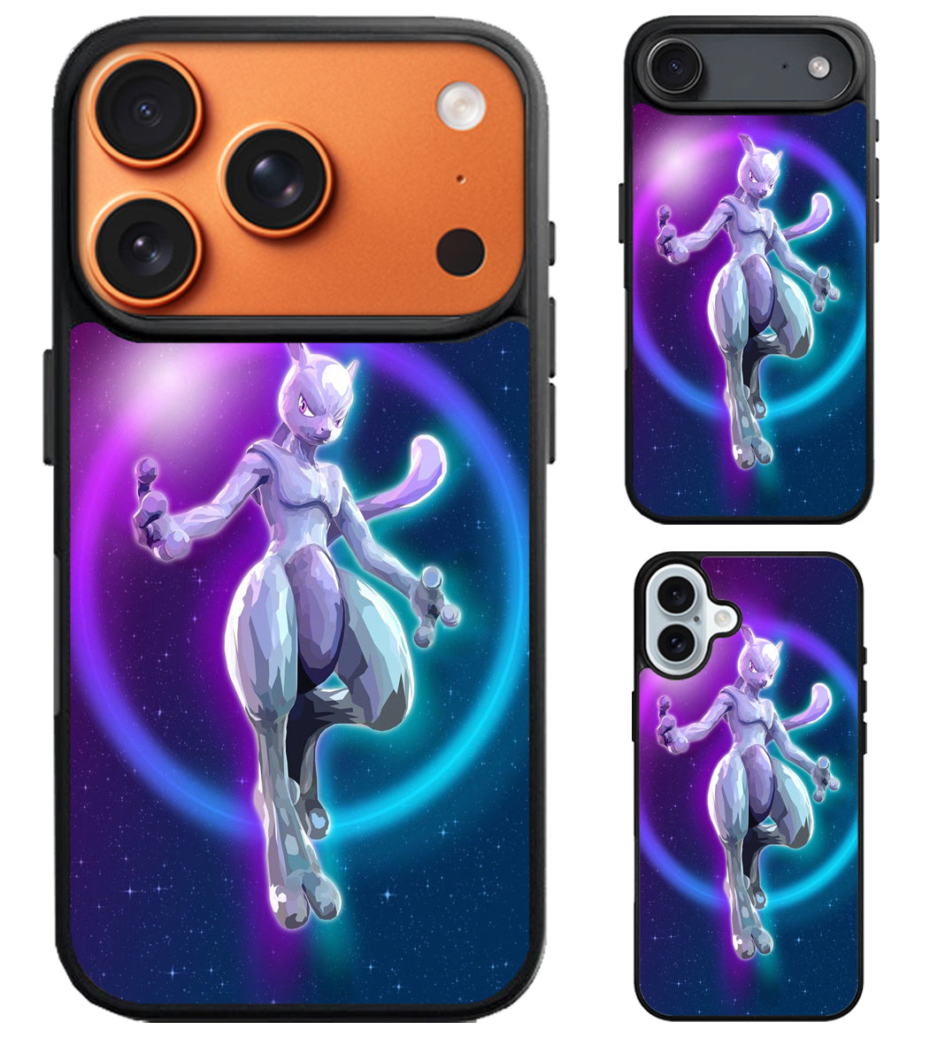 Mewtwo Pokemon Cover iPhone Air | iPhone 17 | 17 Pro | 17 Pro Max Case