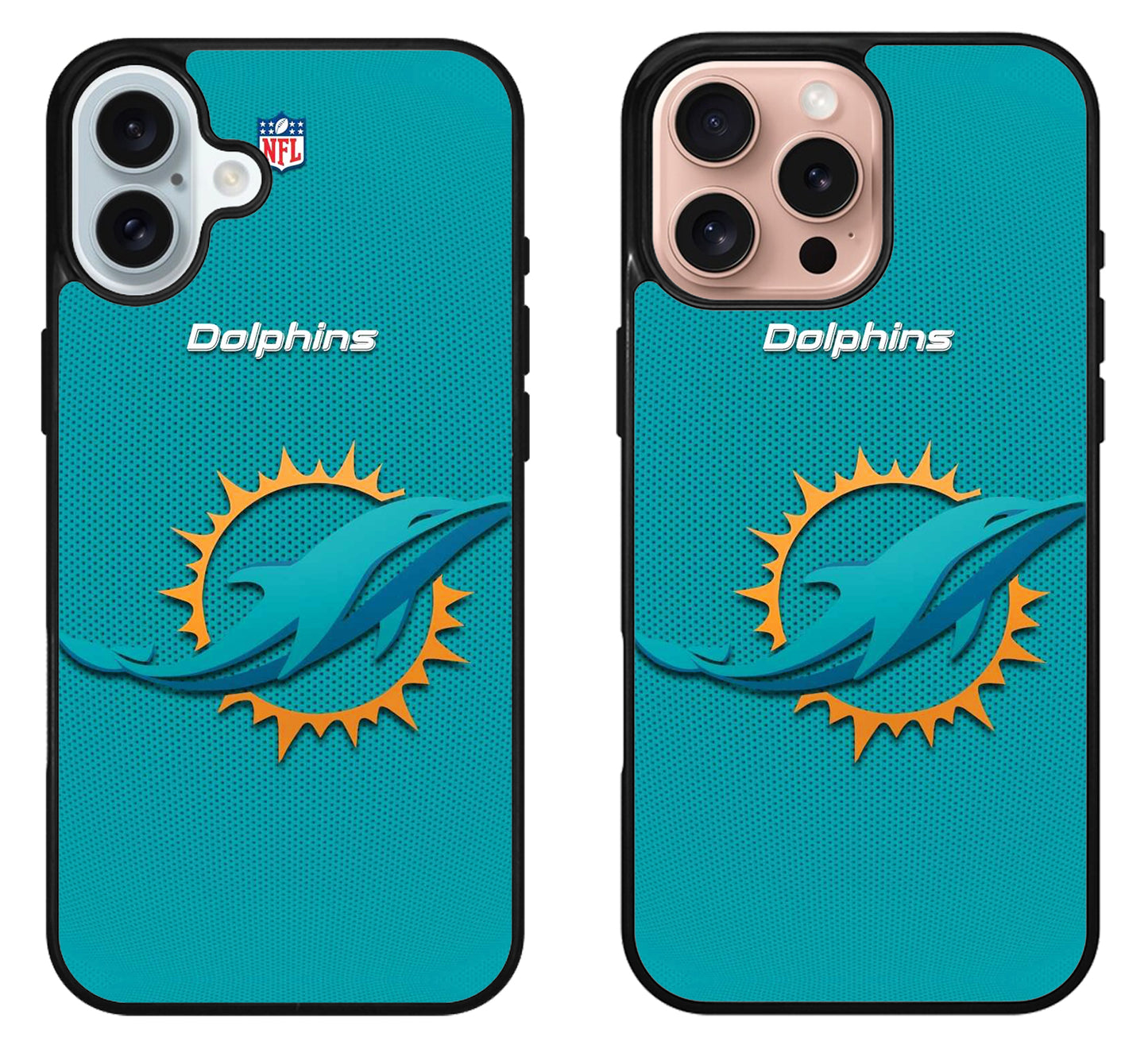 Miami Dolphins NFL iPhone 16 | 16 Plus | 16 Pro | 16 Pro Max Case