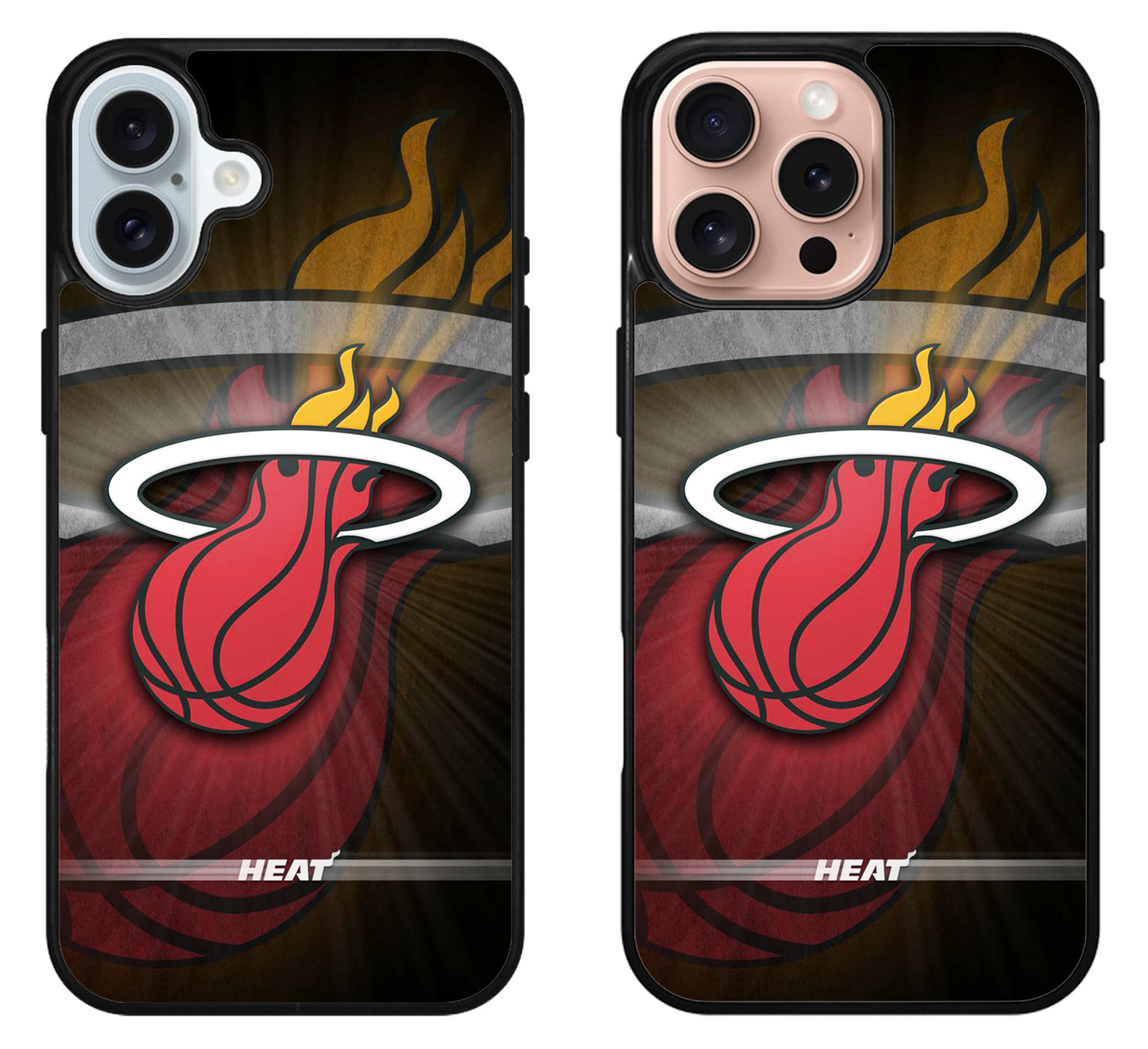 Miami Heat Background iPhone 16 | 16 Plus | 16 Pro | 16 Pro Max Case