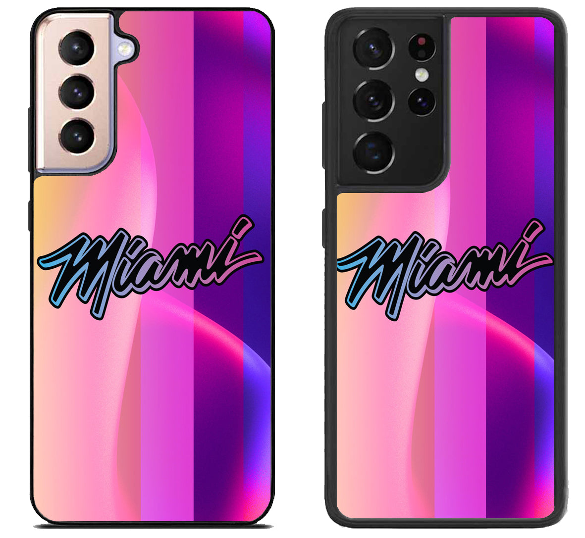 Miami Heat Colorfull Samsung Galaxy S21 | S21 FE | S21+ | S21 Ultra Case