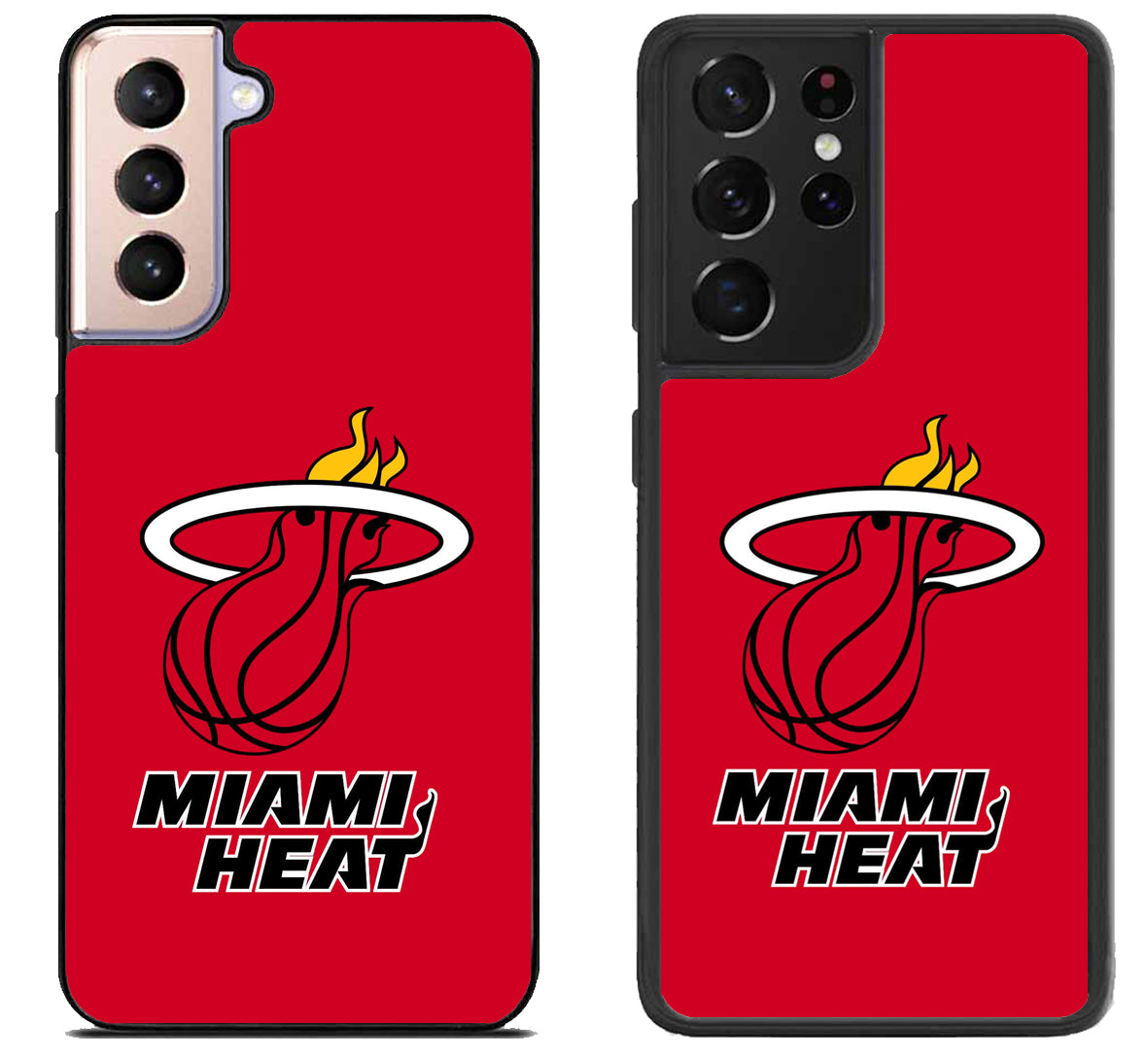 Miami Heat Red Samsung Galaxy S21 | S21 FE | S21+ | S21 Ultra Case