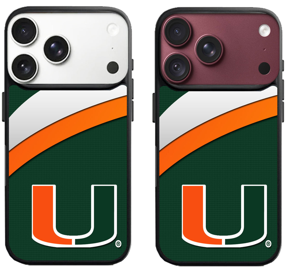 Miami Hurricanes Logo Style iPhone 18 Pro | 18 Pro Max Case