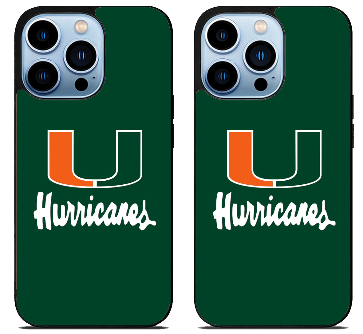 Miami Hurricanes Logo iPhone 15 Pro | iPhone 15 Pro Max Case
