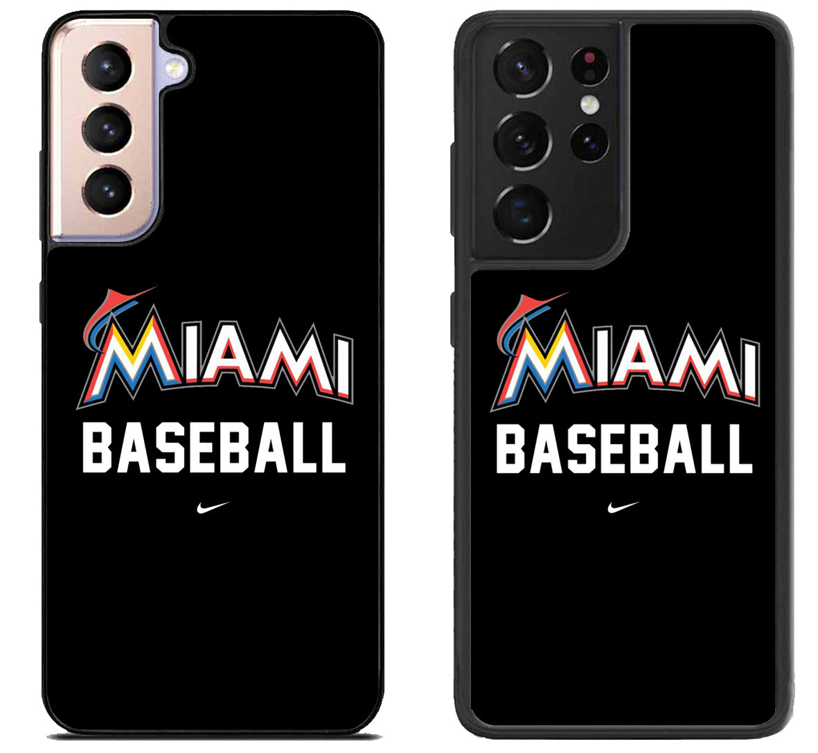 Miami Marlins Baseball Samsung Galaxy S21 | S21 FE | S21+ | S21 Ultra Case
