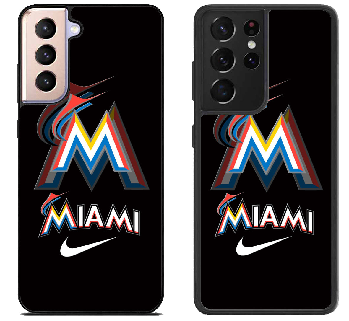 Miami Marlins Logo Samsung Galaxy S21 | S21 FE | S21+ | S21 Ultra Case