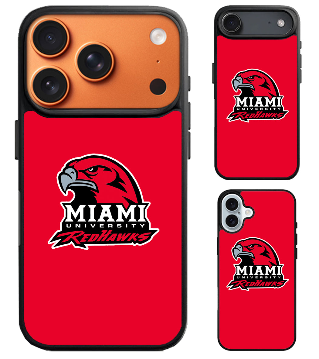 Miami RedHawks University iPhone Air | iPhone 17 | 17 Pro | 17 Pro Max Case