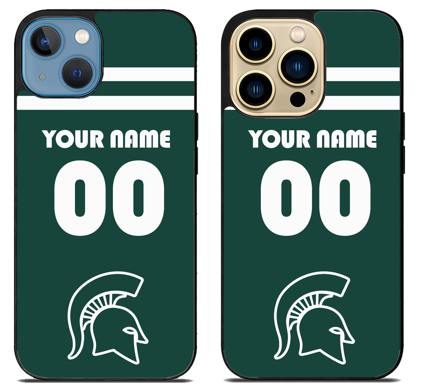Custom Personalized Michigan State Spartans iPhone 14 | 14 Plus | 14 Pro | 14 Pro Max Case