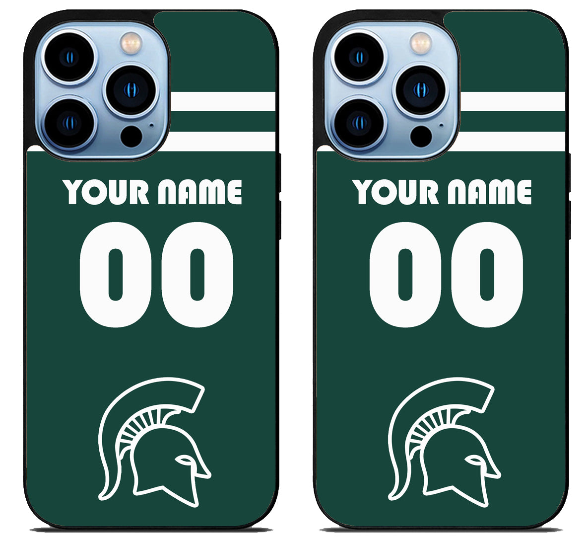 Custom Personalized Michigan State Spartans iPhone 15 Pro | iPhone 15 Pro Max Case
