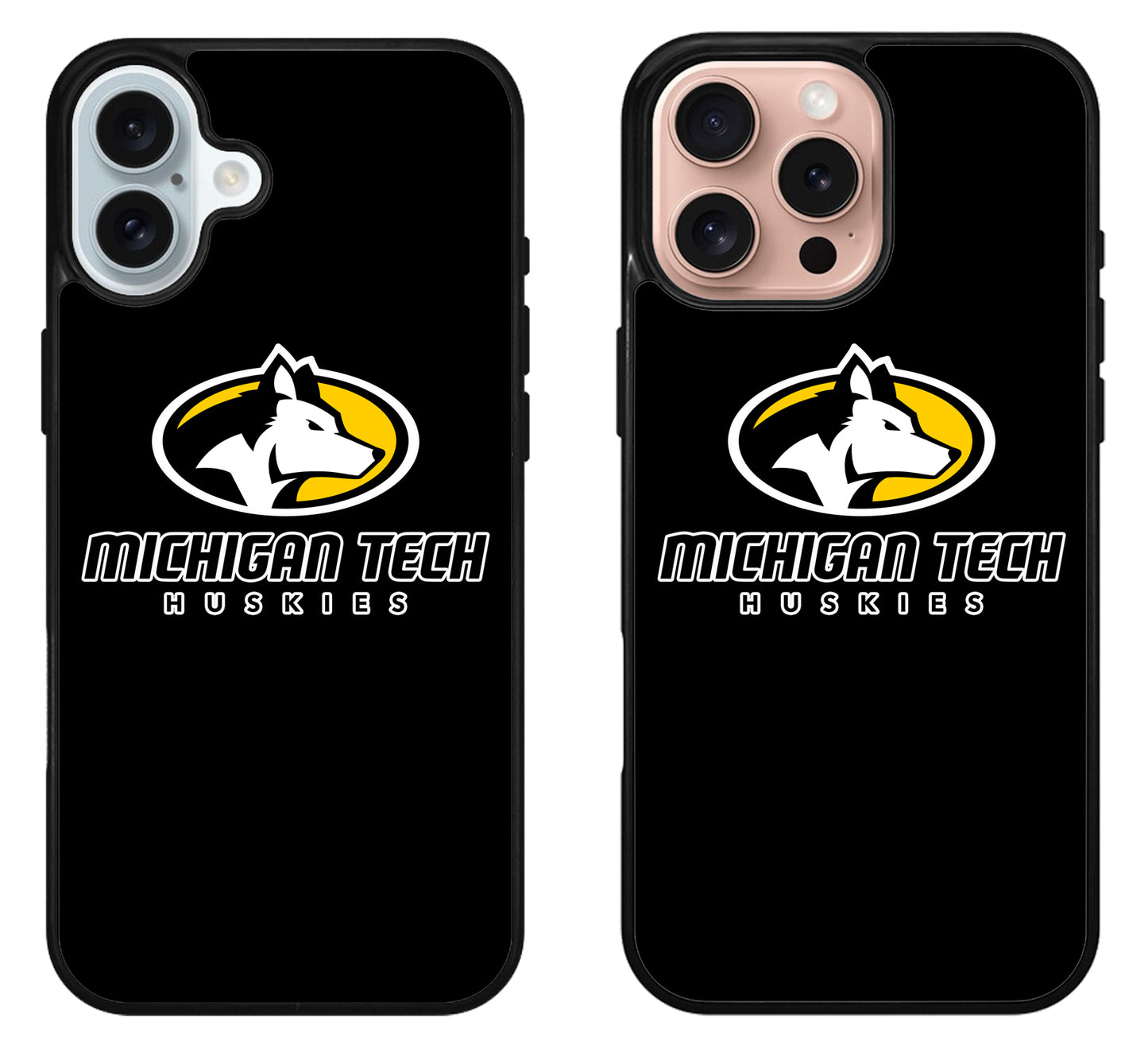 Michigan Tech Huskies Logo iPhone 16 | 16 Plus | 16 Pro | 16 Pro Max Case