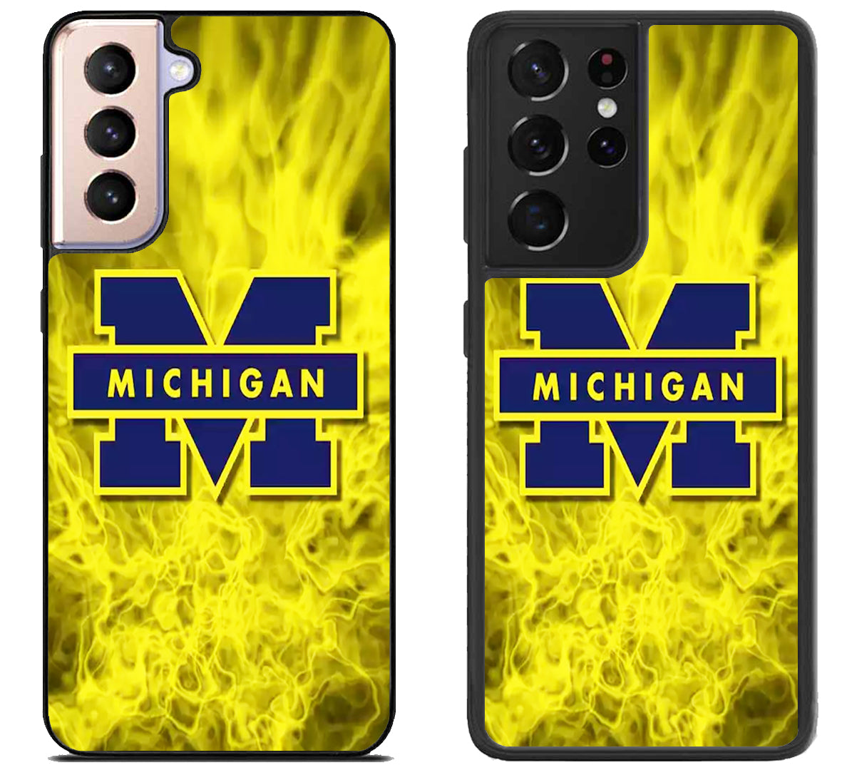 Michigan Wolverines Cool Samsung Galaxy S21 | S21 FE | S21+ | S21 Ultra Case