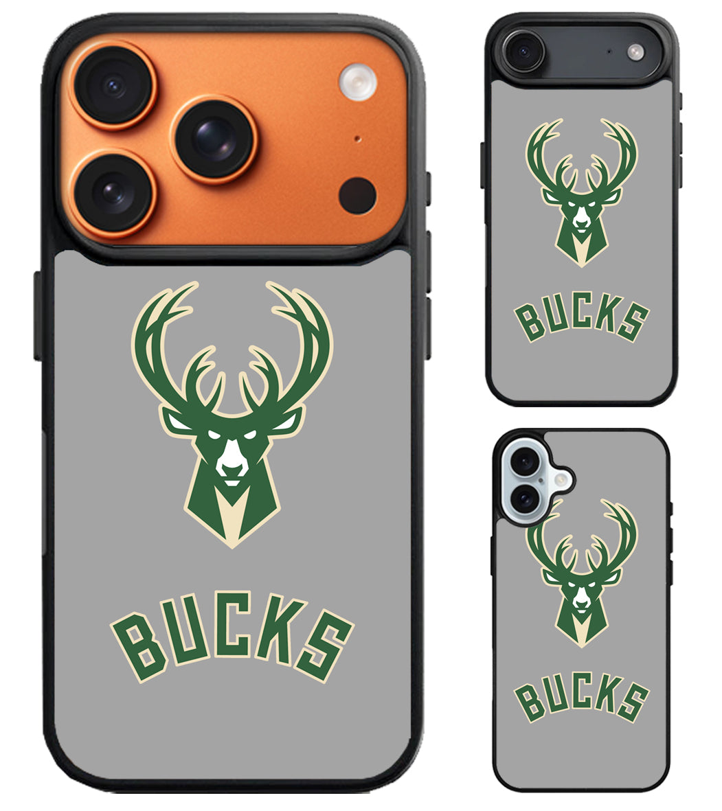 Milwaukee Bucks Logo iPhone Air | iPhone 17 | 17 Pro | 17 Pro Max Case