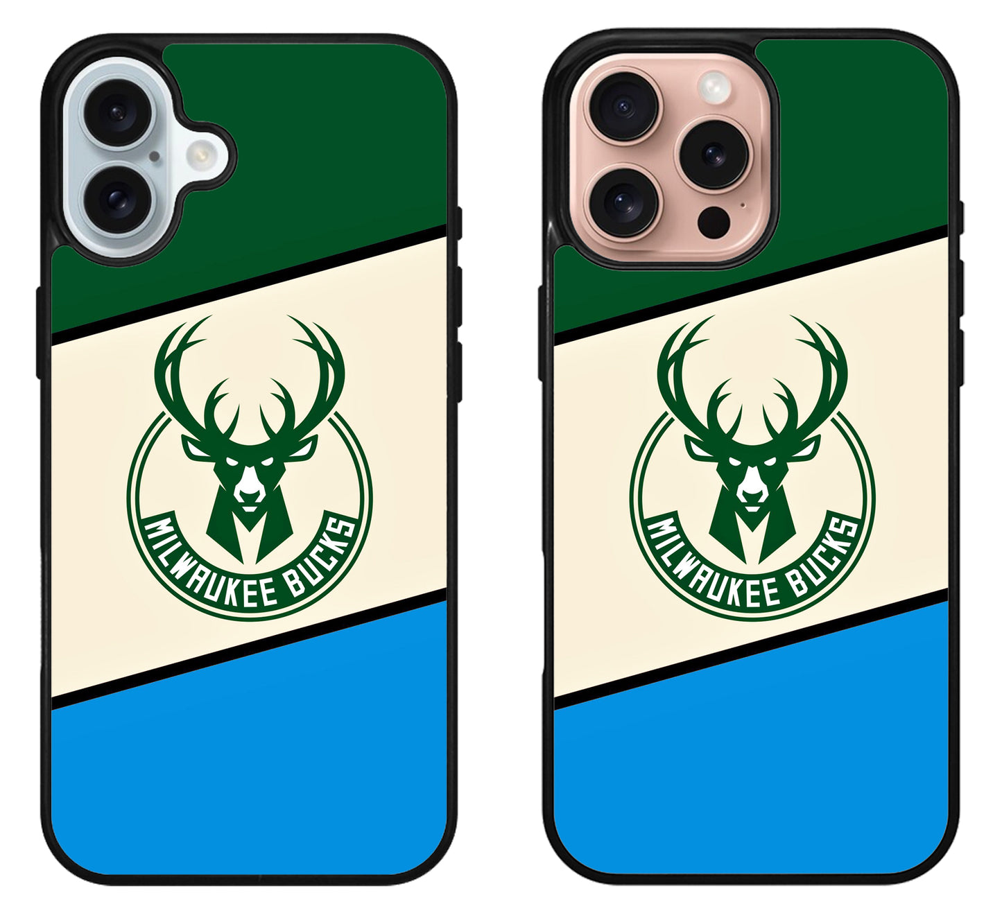 Milwaukee Bucks Stylish iPhone 16 | 16 Plus | 16 Pro | 16 Pro Max Case