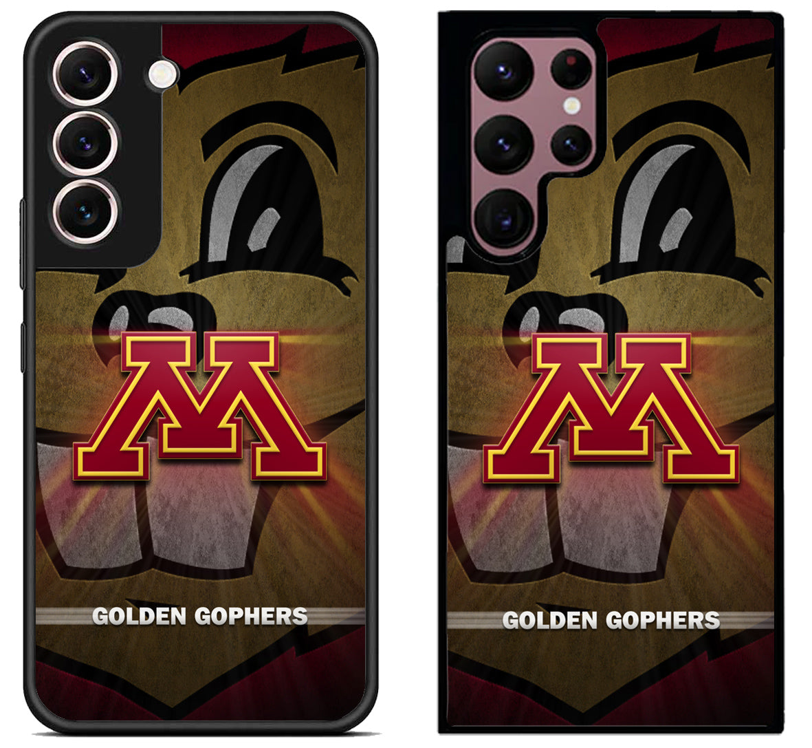 Minnesota Golden Gophers Background Samsung Galaxy S22 | S22+ | S22 Ultra Case