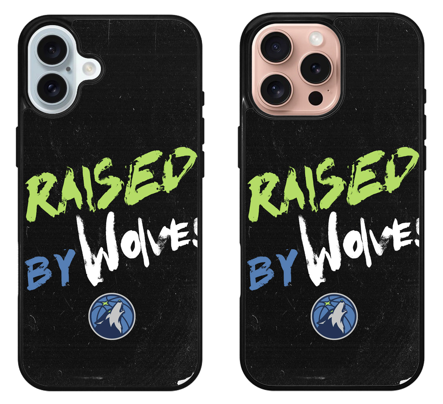 Minnesota Timberwolves Raised iPhone 16 | 16 Plus | 16 Pro | 16 Pro Max Case