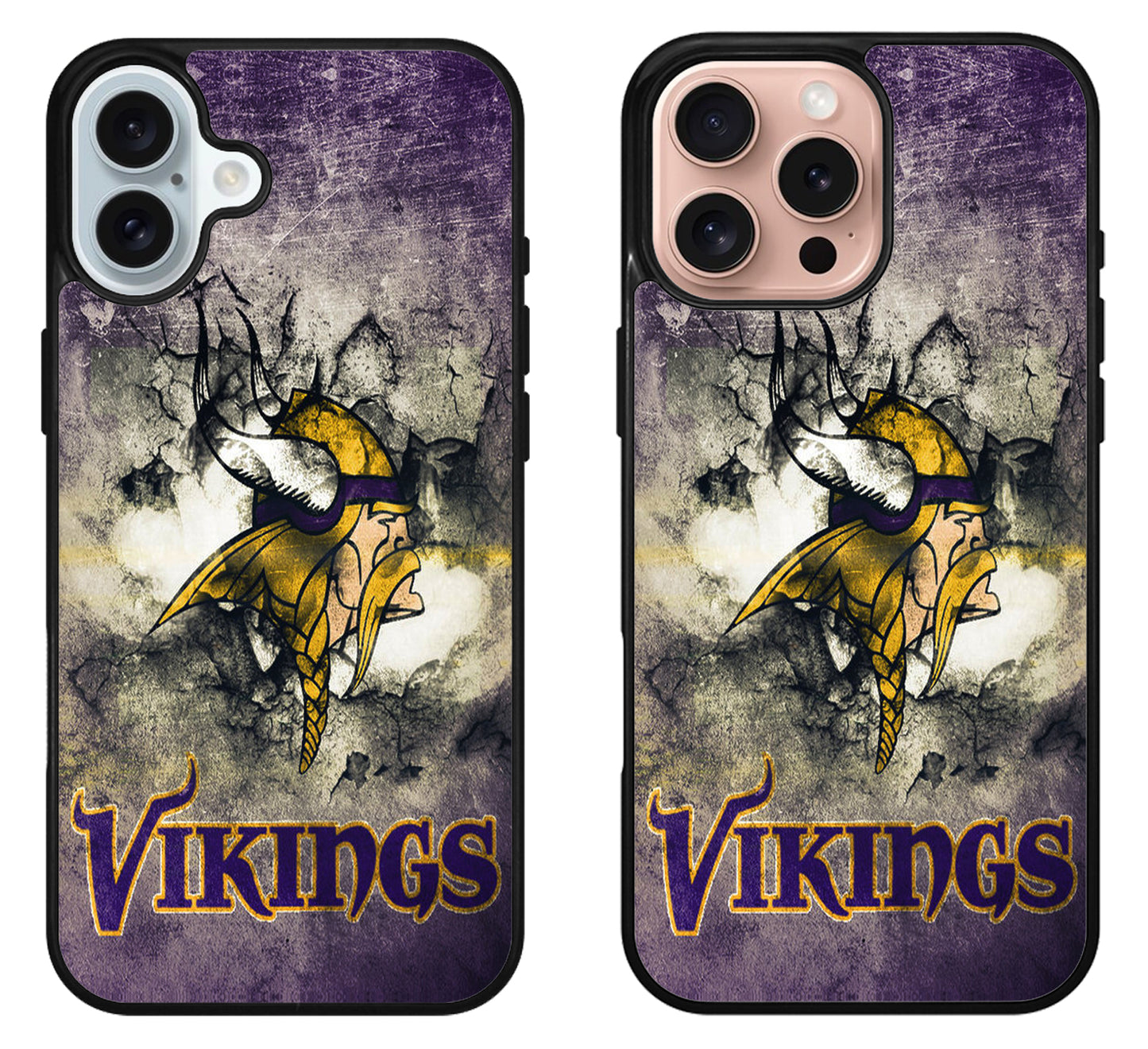 Minnesota Vikings Artwork iPhone 16 | 16 Plus | 16 Pro | 16 Pro Max Case