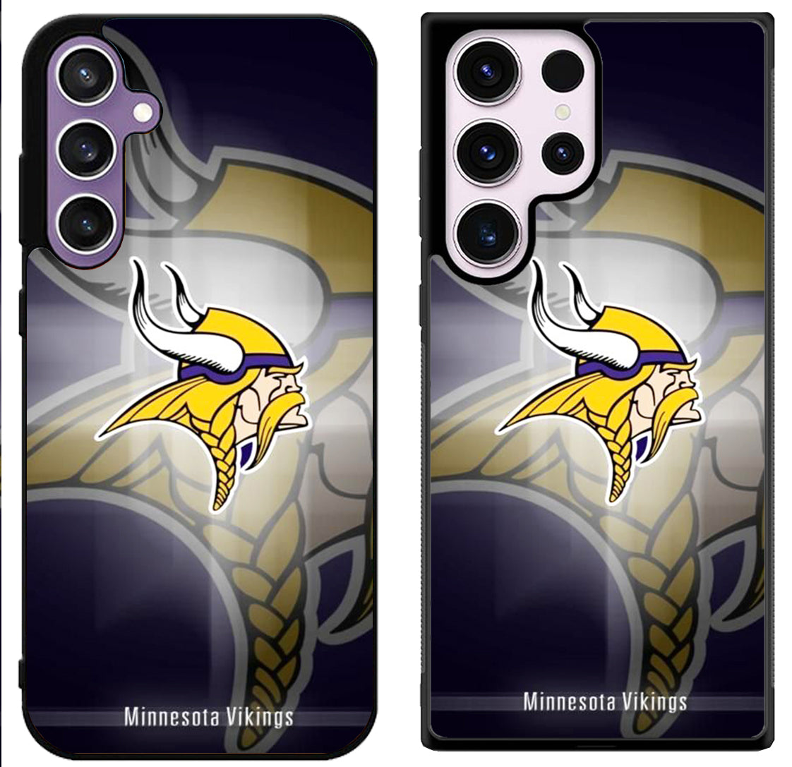 Minnesota Vikings Background Samsung Galaxy S24 | S24+ | S24 Ultra Case