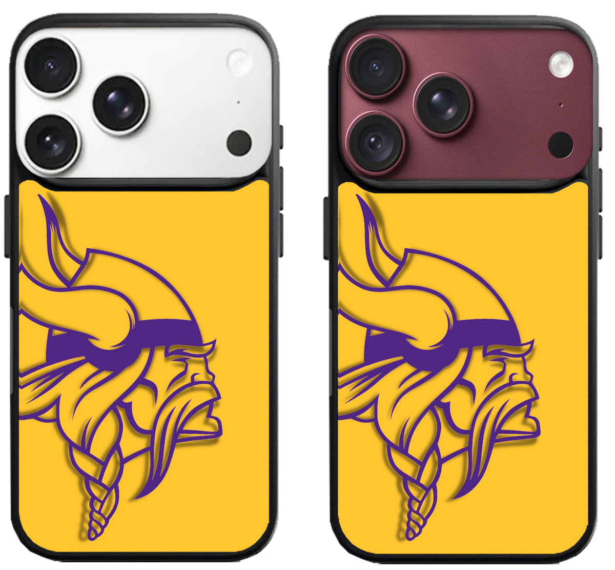 Minnesota Vikings Background iPhone 18 Pro | 18 Pro Max Case
