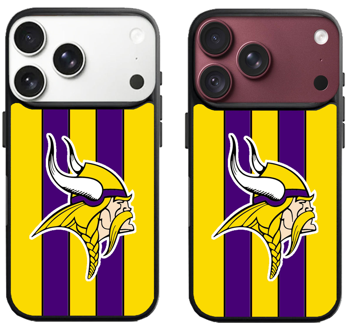 Minnesota Vikings Stripe iPhone 18 Pro | 18 Pro Max Case