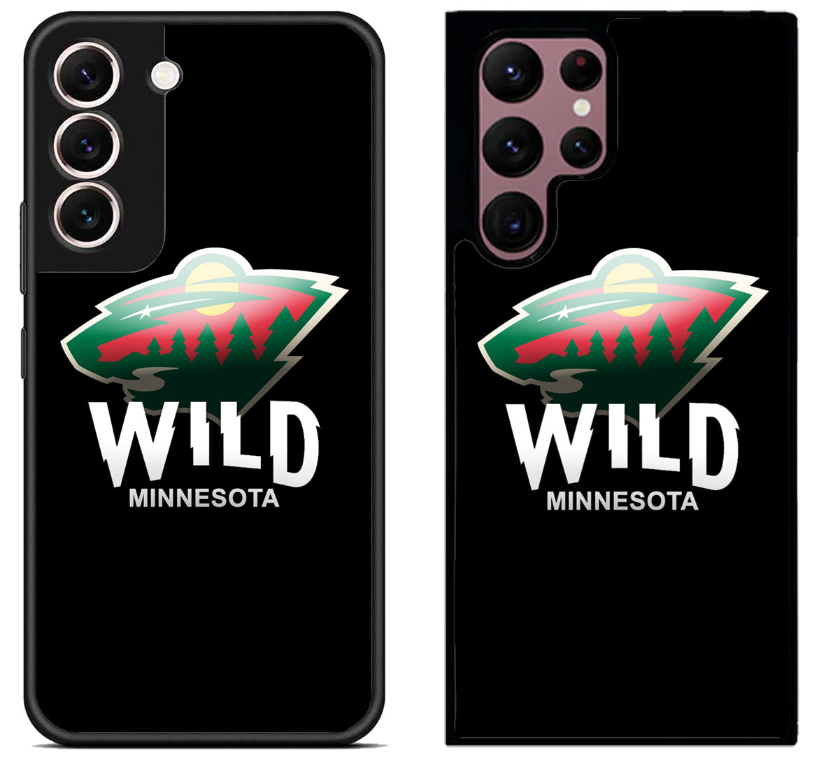 Minnesota Wild Black Samsung Galaxy S22 | S22+ | S22 Ultra Case