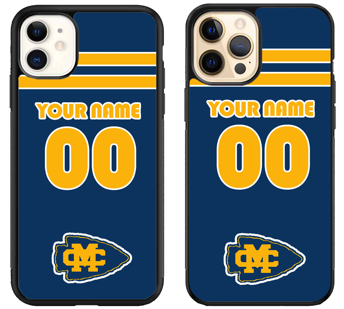 Custom Personalized Mississippi College Choctaws iPhone 12 | 12 Mini | 12 Pro | 12 Pro Max Case