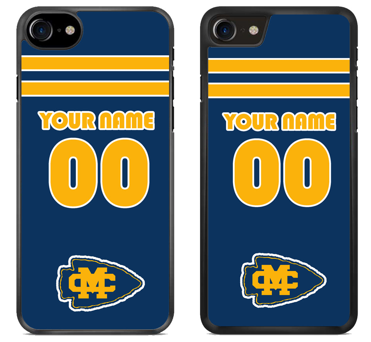 Custom Personalized Mississippi College Choctaws iPhone SE 2020 | iPhone SE 2022 Case