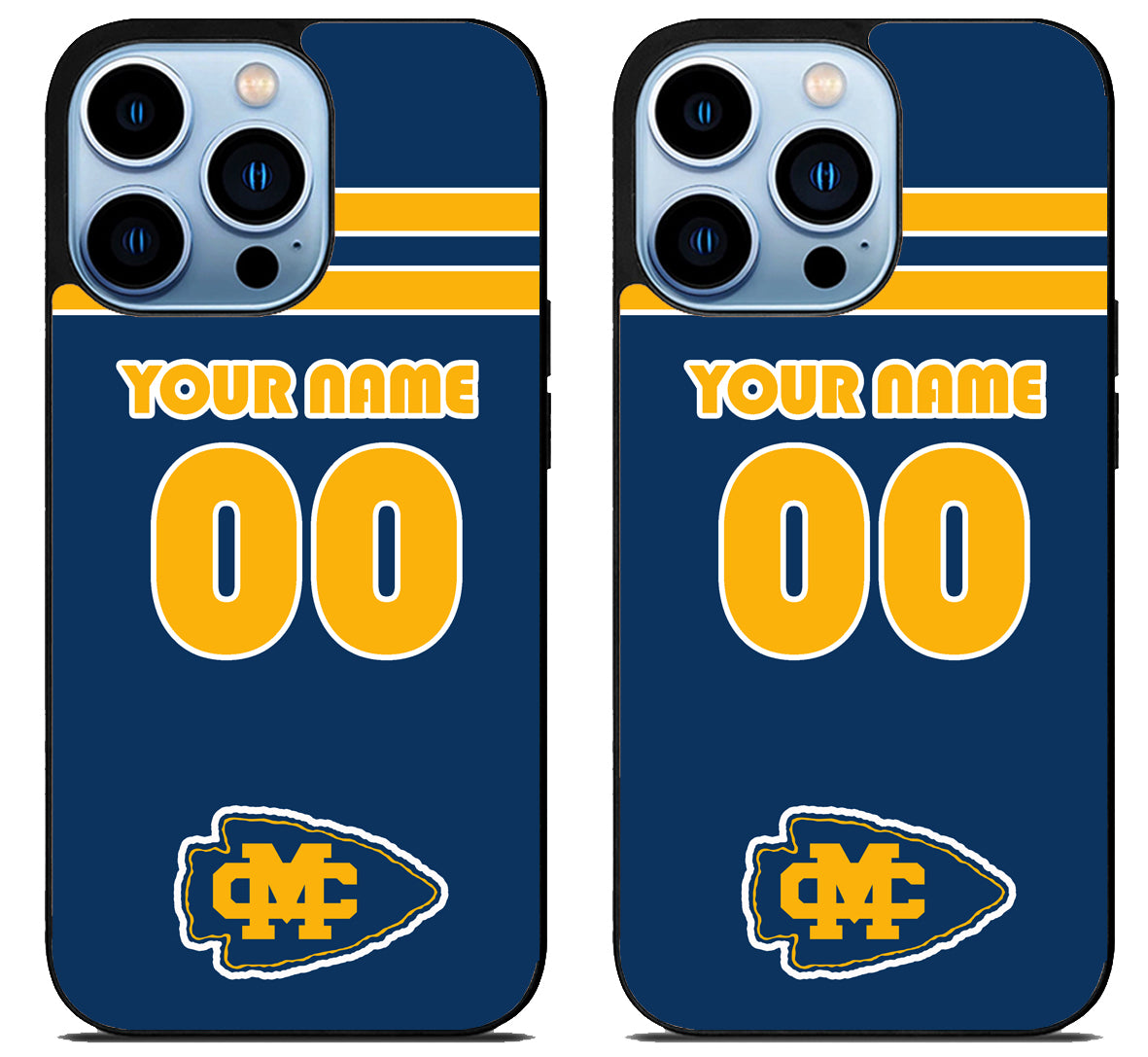 Custom Personalized Mississippi College Choctaws iPhone 15 Pro | iPhone 15 Pro Max Case