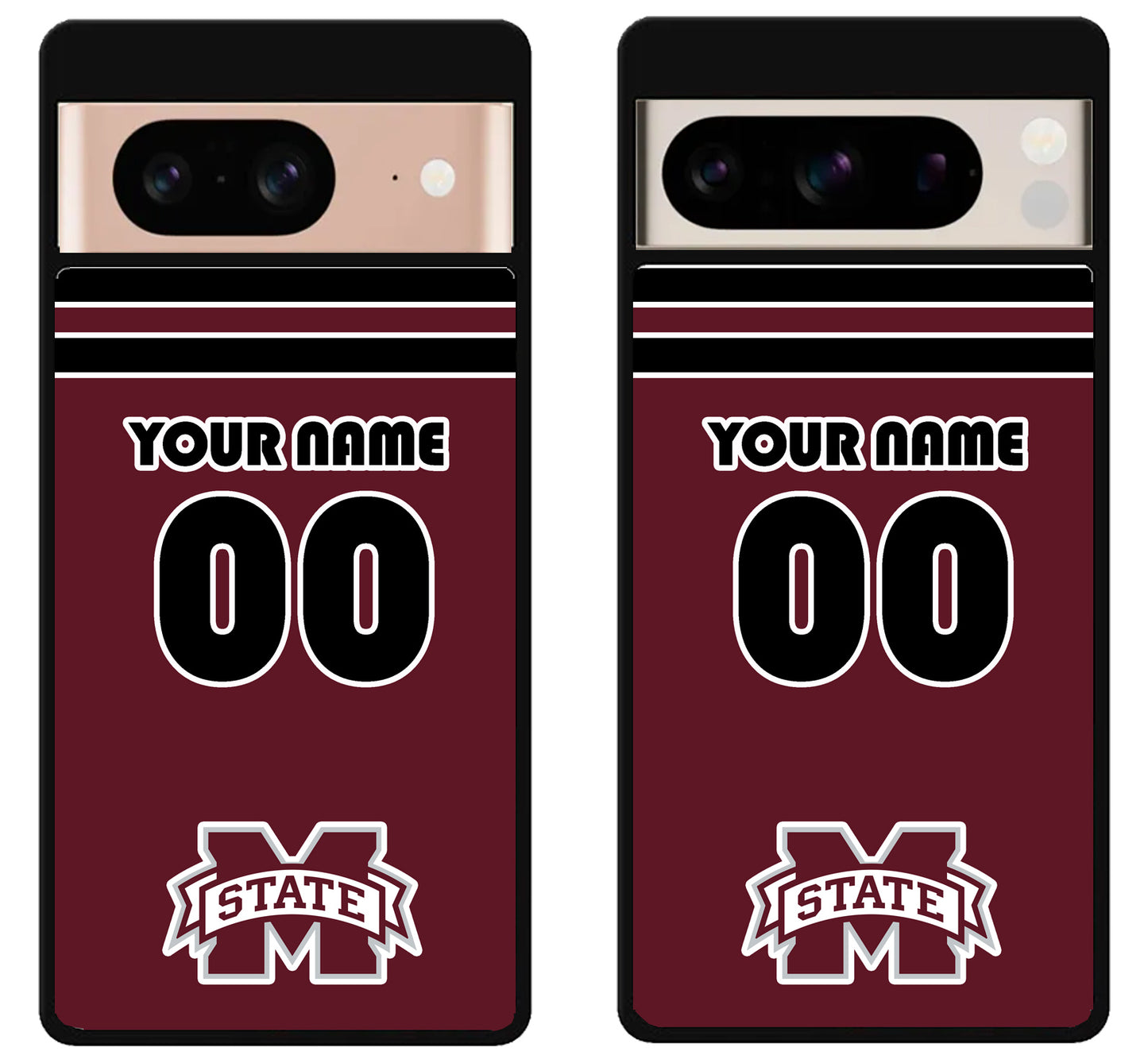 Custom Personalized Mississippi State Bulldogs Google Pixel 8 | 8 Pro Case