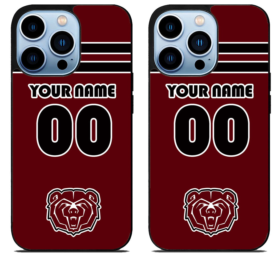 Custom Personalized Missouri State Bears iPhone 15 Pro | iPhone 15 Pro Max Case