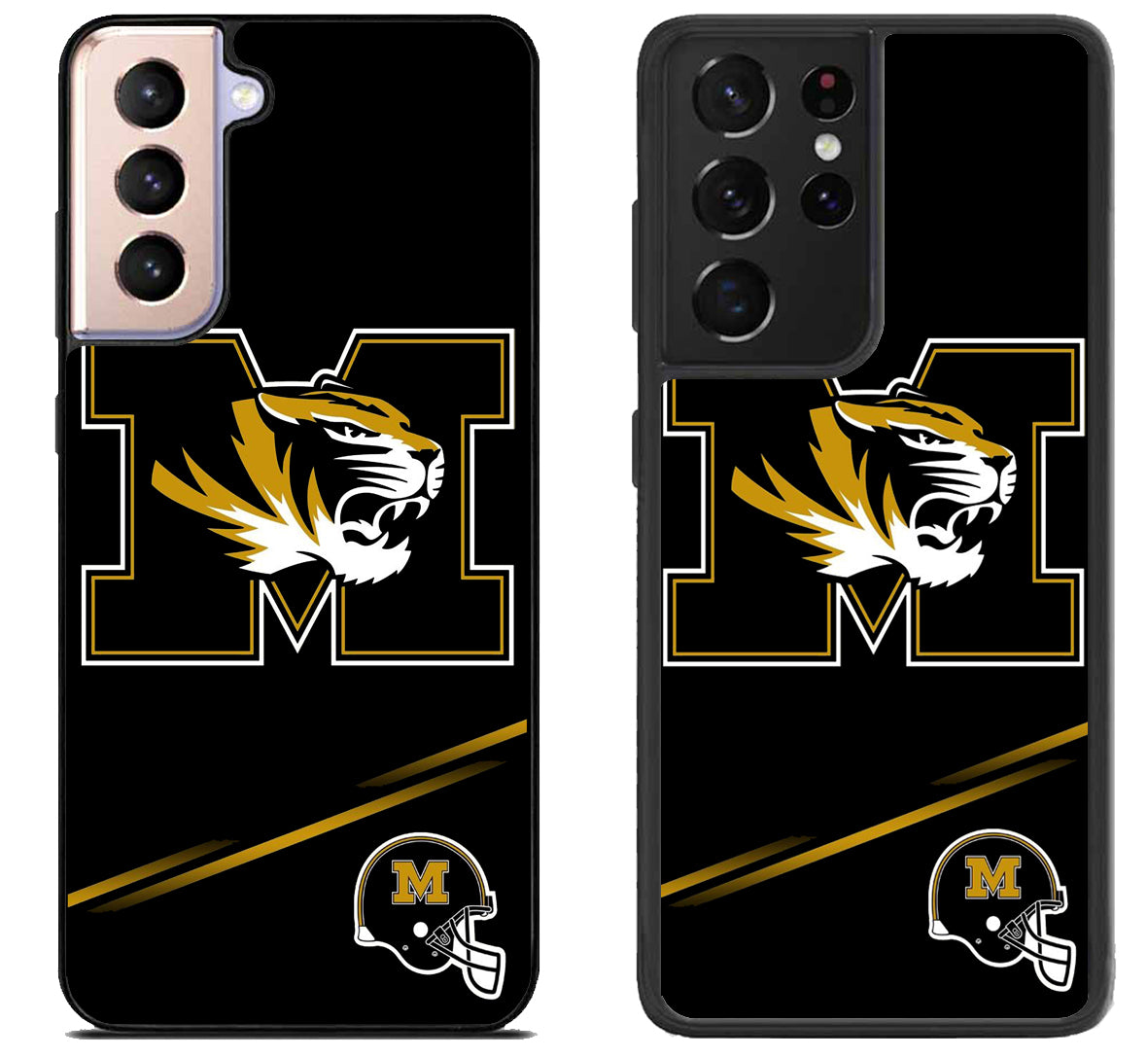 Missouri Tigers Black Samsung Galaxy S21 | S21 FE | S21+ | S21 Ultra Case