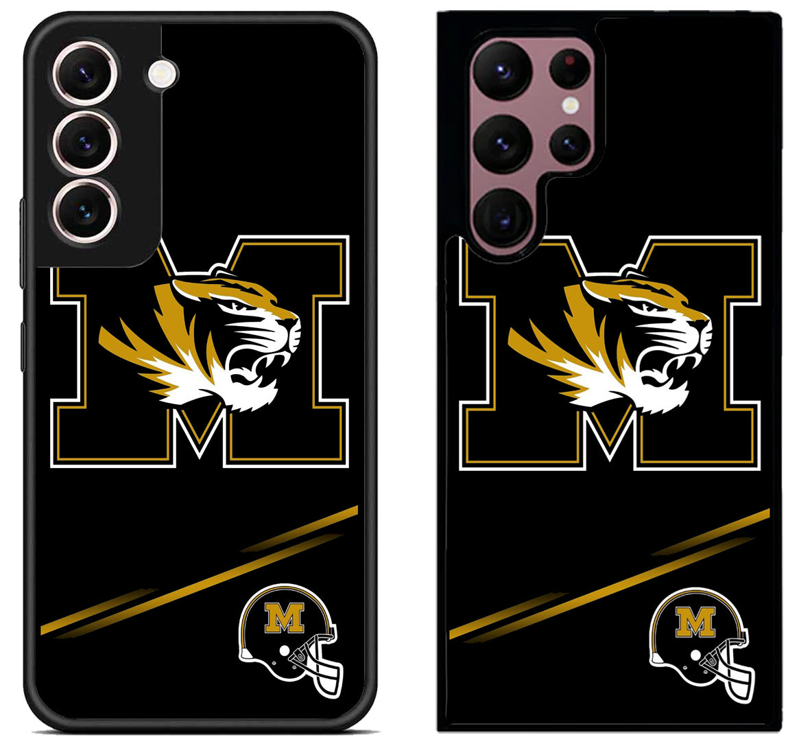 Missouri Tigers Black Samsung Galaxy S22 | S22+ | S22 Ultra Case