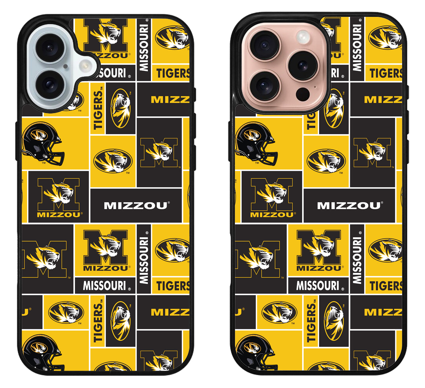 Missouri Tigers Collage iPhone 16 | 16 Plus | 16 Pro | 16 Pro Max Case
