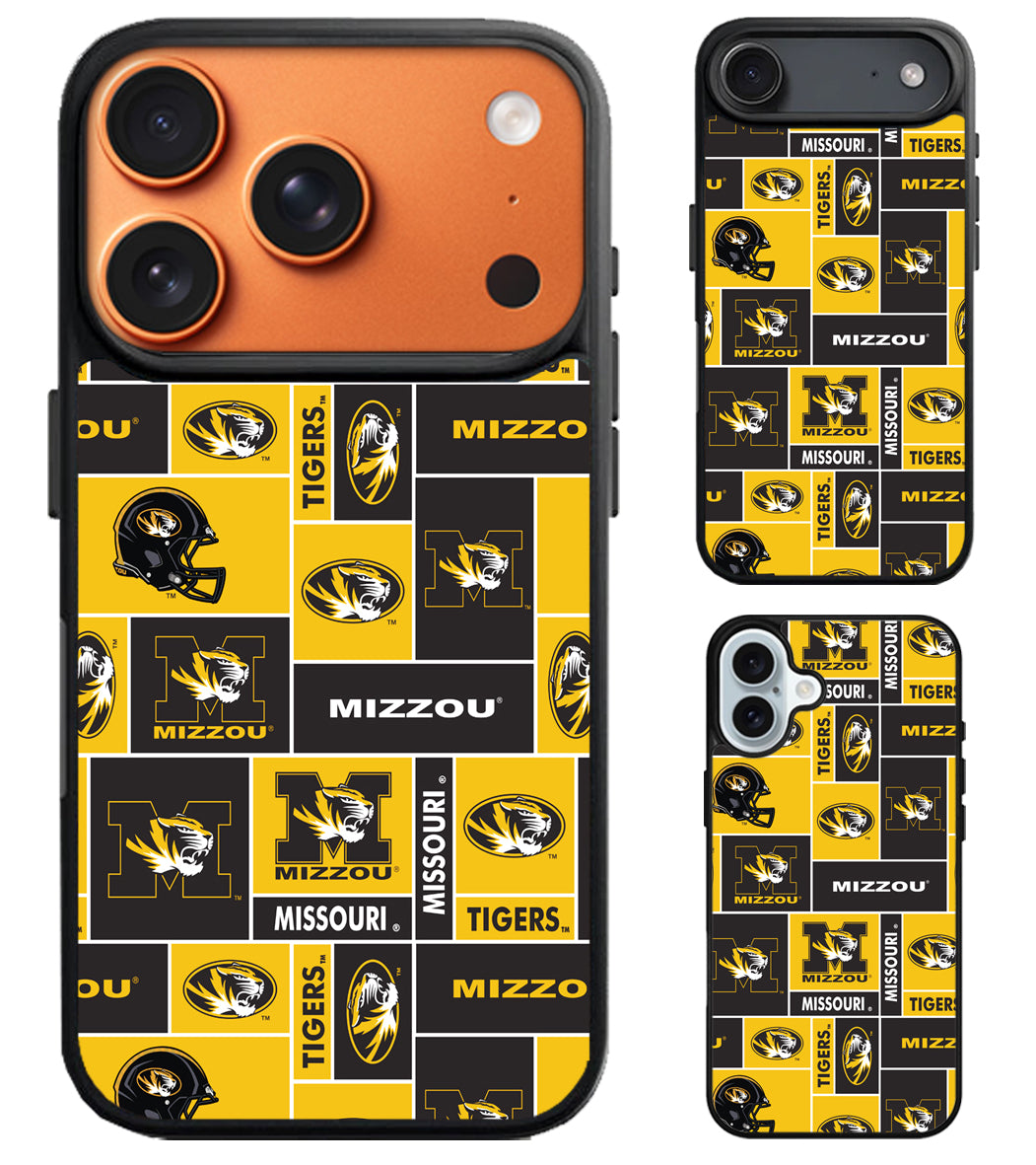 Missouri Tigers Collage iPhone Air | iPhone 17 | 17 Pro | 17 Pro Max Case