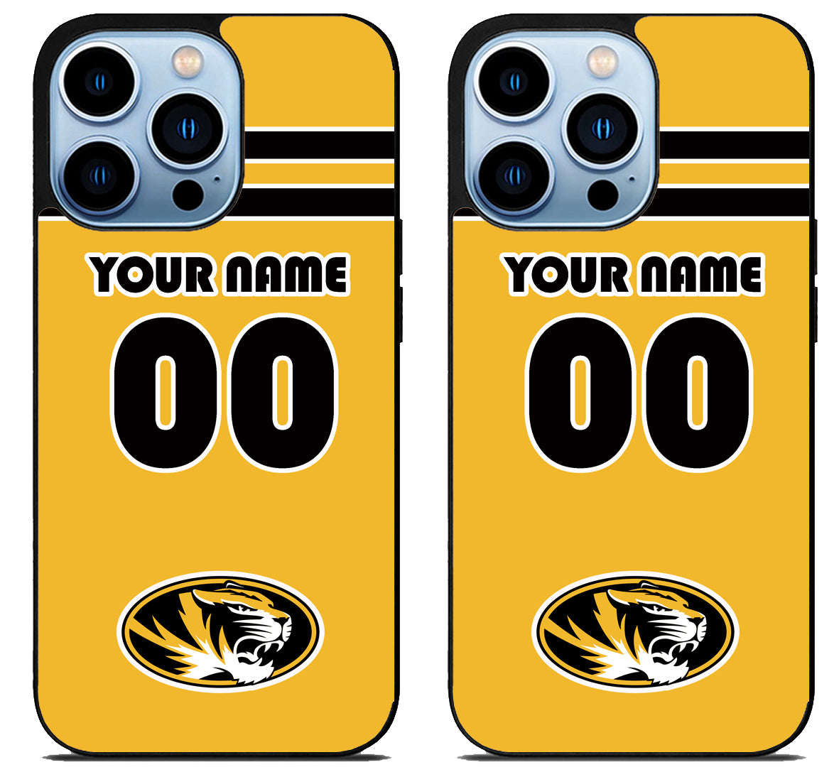 Custom Personalized Missouri Tigers iPhone 15 Pro | iPhone 15 Pro Max Case