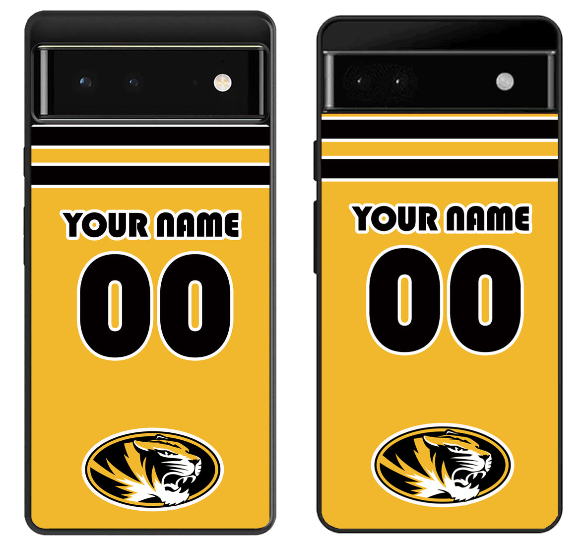 Custom Personalized Missouri Tigers Google Pixel 6 | 6A | 6 Pro Case