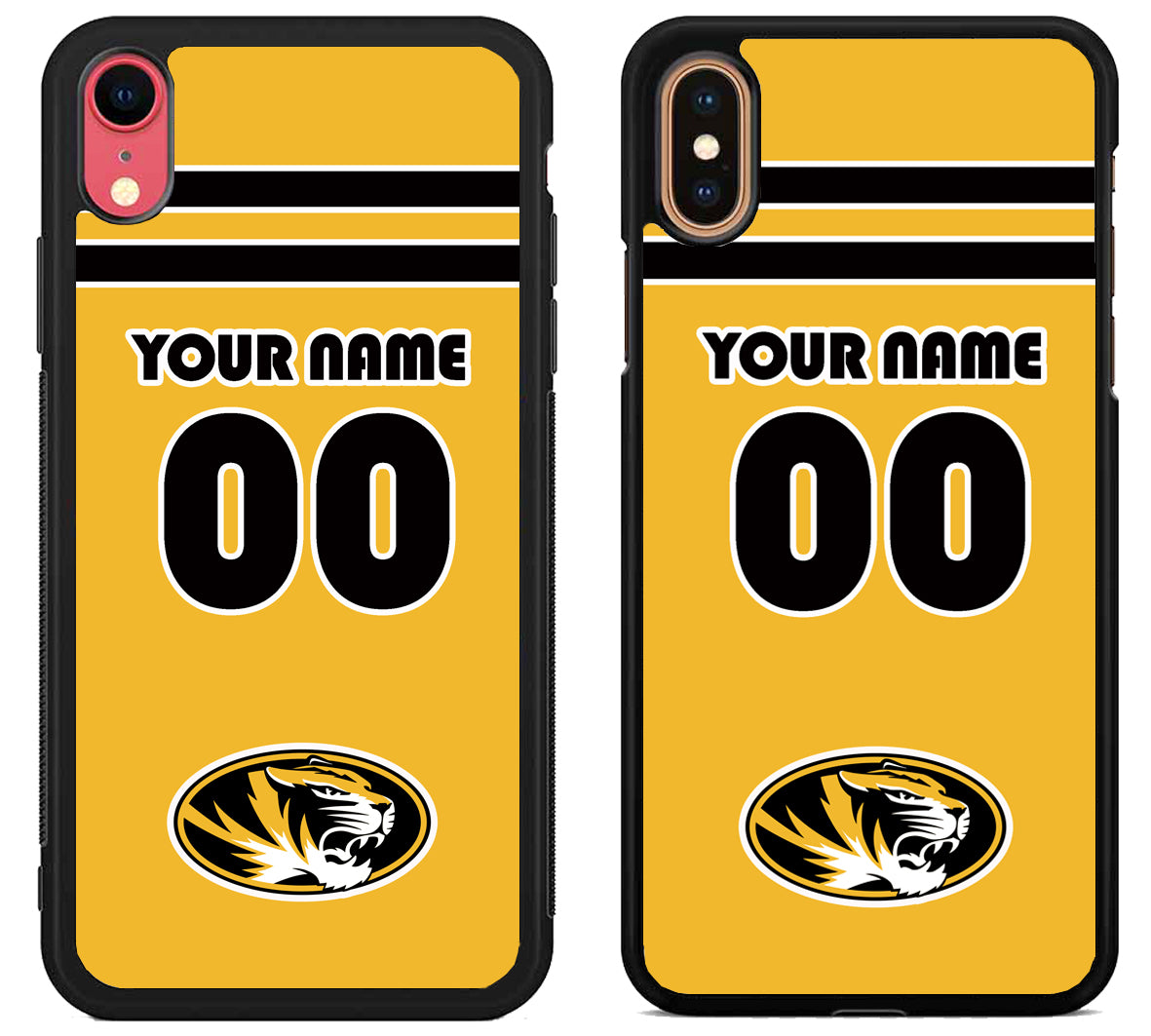 Custom Personalized Missouri Tigers iPhone X | Xs | Xr | Xs Max Case