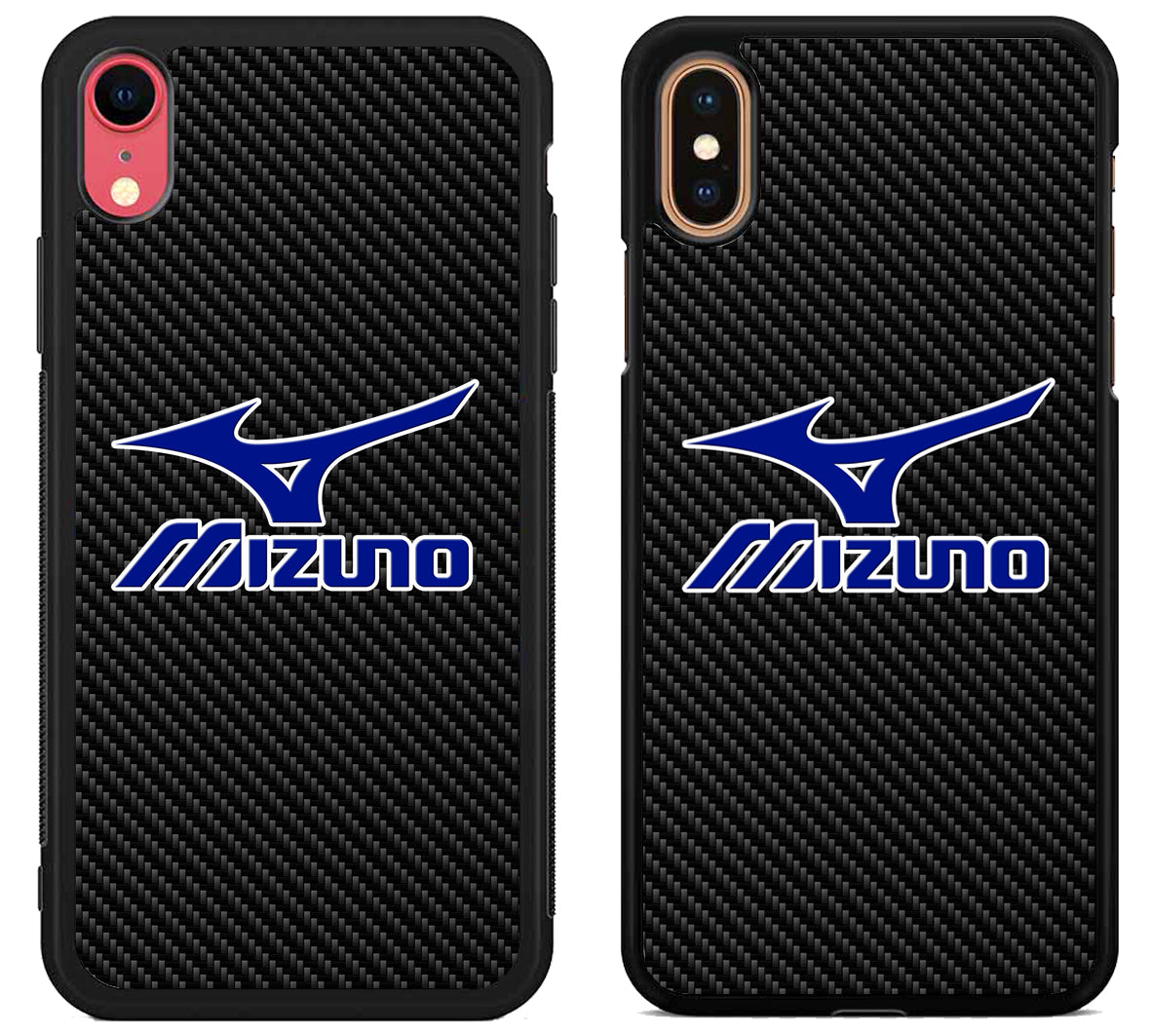 Mizuno Logo Carbon iPhone X | Xs | Xr | Xs Max Case