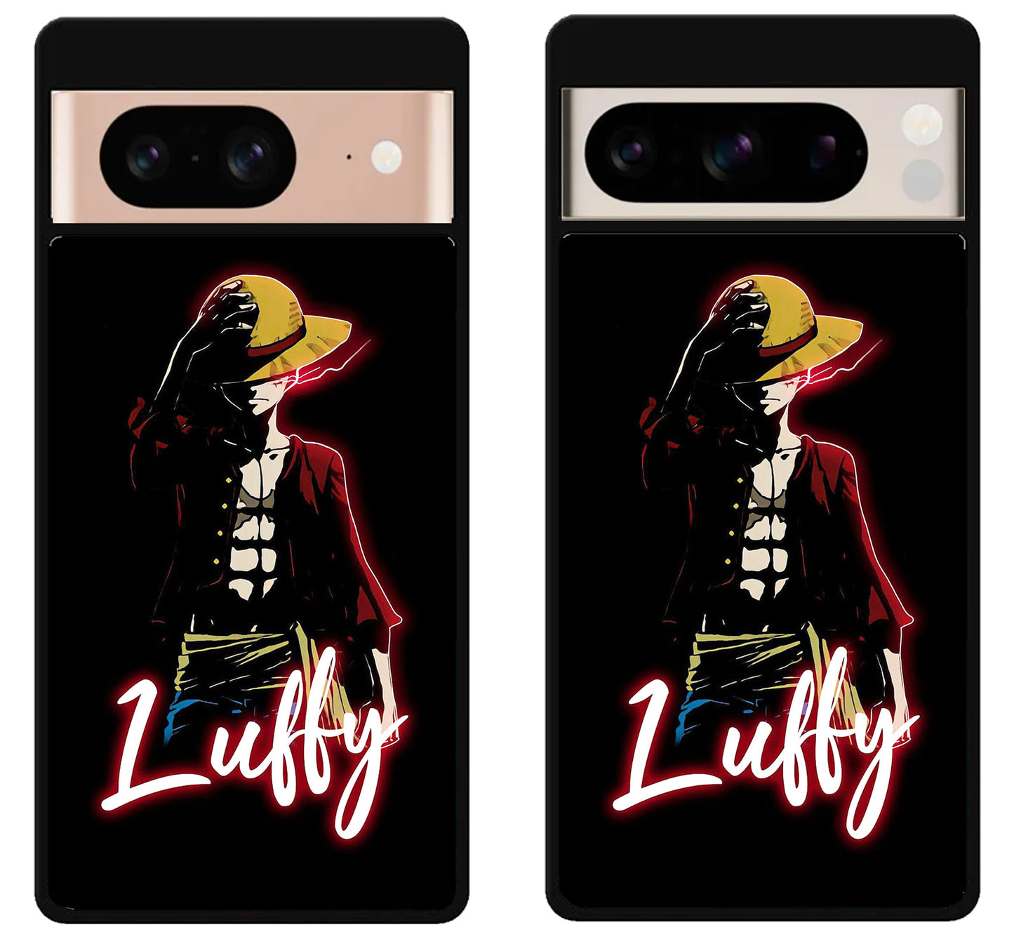 Monkey D luffy One Piece Black Google Pixel 8 | 8 Pro Case