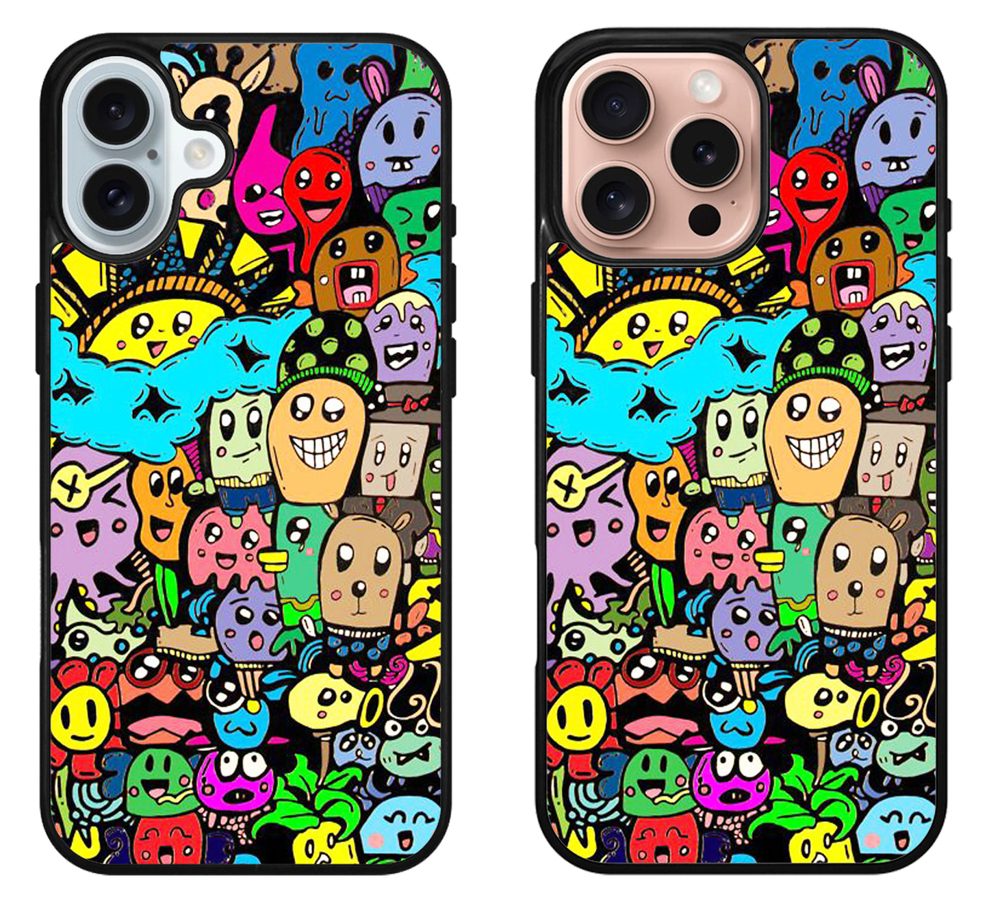 Monster Doodle iPhone 16 | 16 Plus | 16 Pro | 16 Pro Max Case