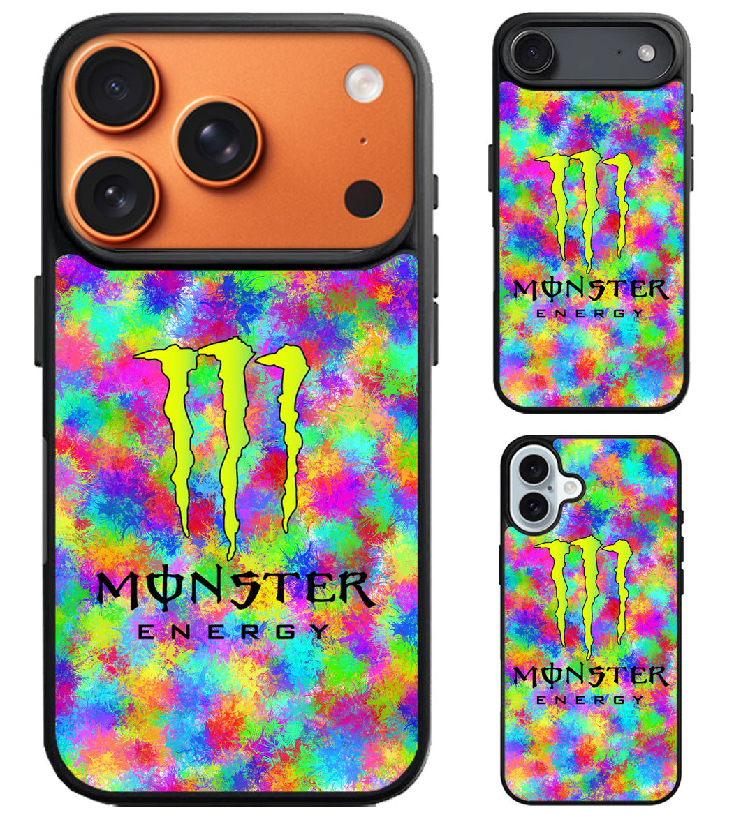 Monster Energy Colorfull iPhone Air | iPhone 17 | 17 Pro | 17 Pro Max Case