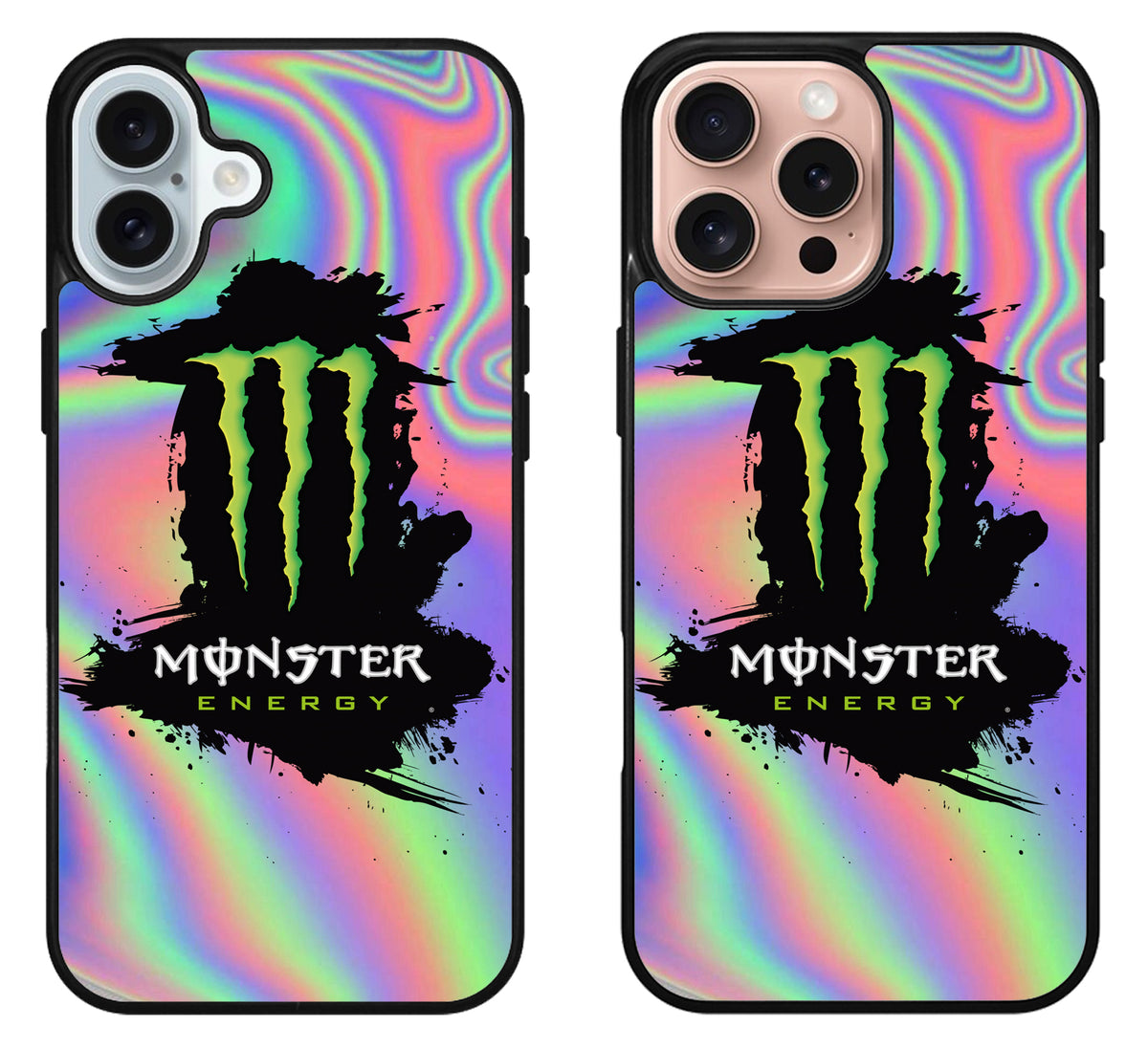 Monster Energy Holographic iPhone 16 | 16 Plus | 16 Pro | 16 Pro Max Case