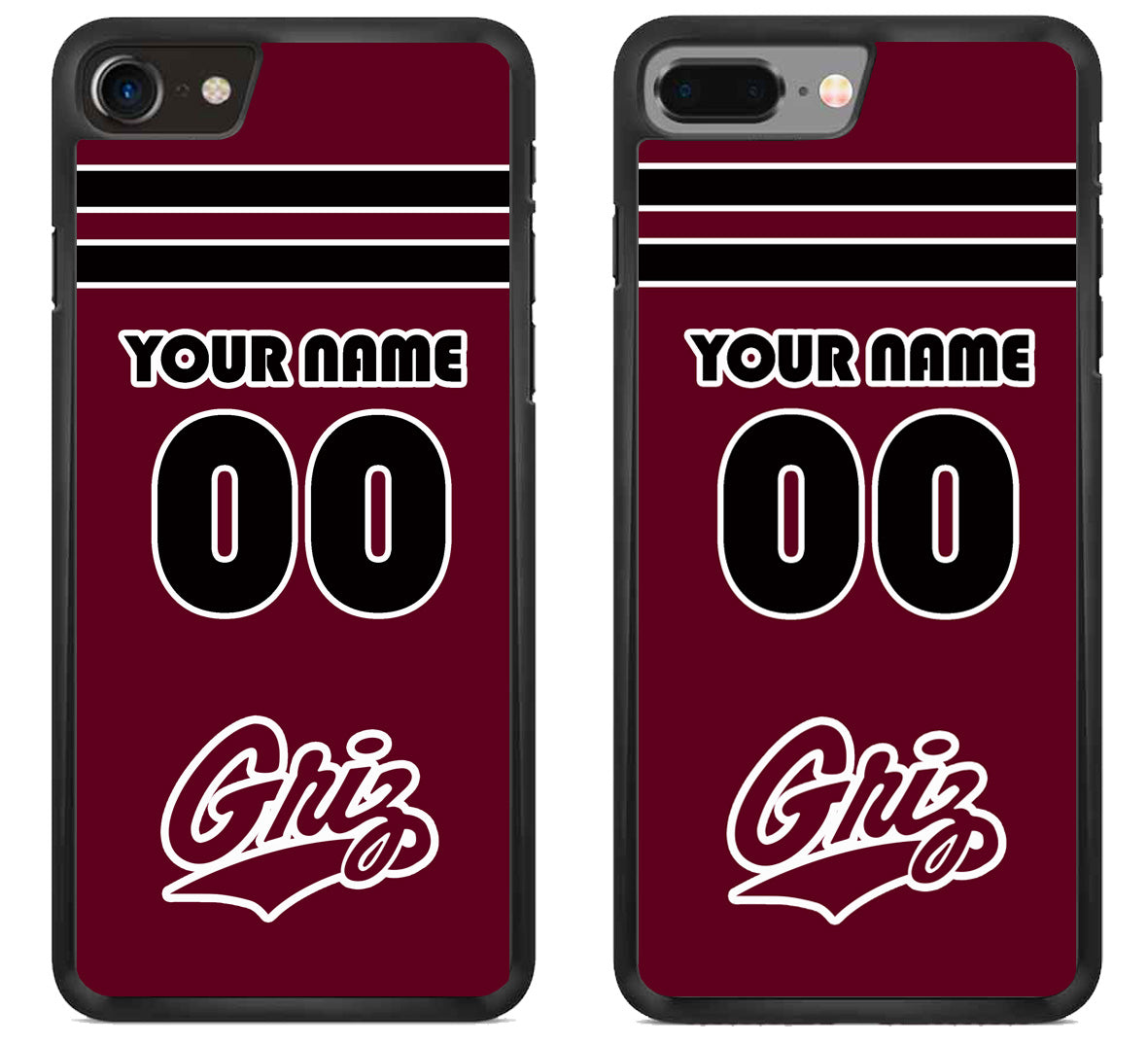 Custom Personalized Montana Grizzlies iPhone 8 | 8 Plus Case