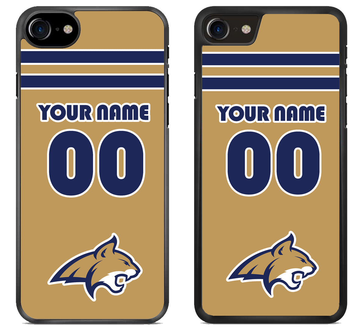 Custom Personalized Montana State Bobcats iPhone SE 2020 | iPhone SE 2022 Case