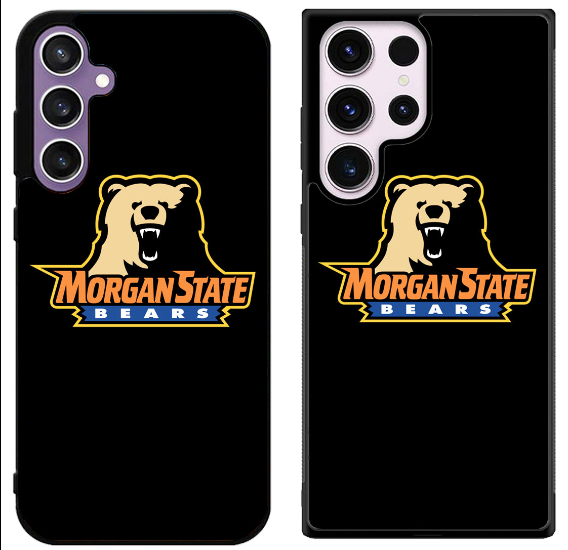 Morgan State Bears Black Samsung Galaxy S24 | S24+ | S24 Ultra Case