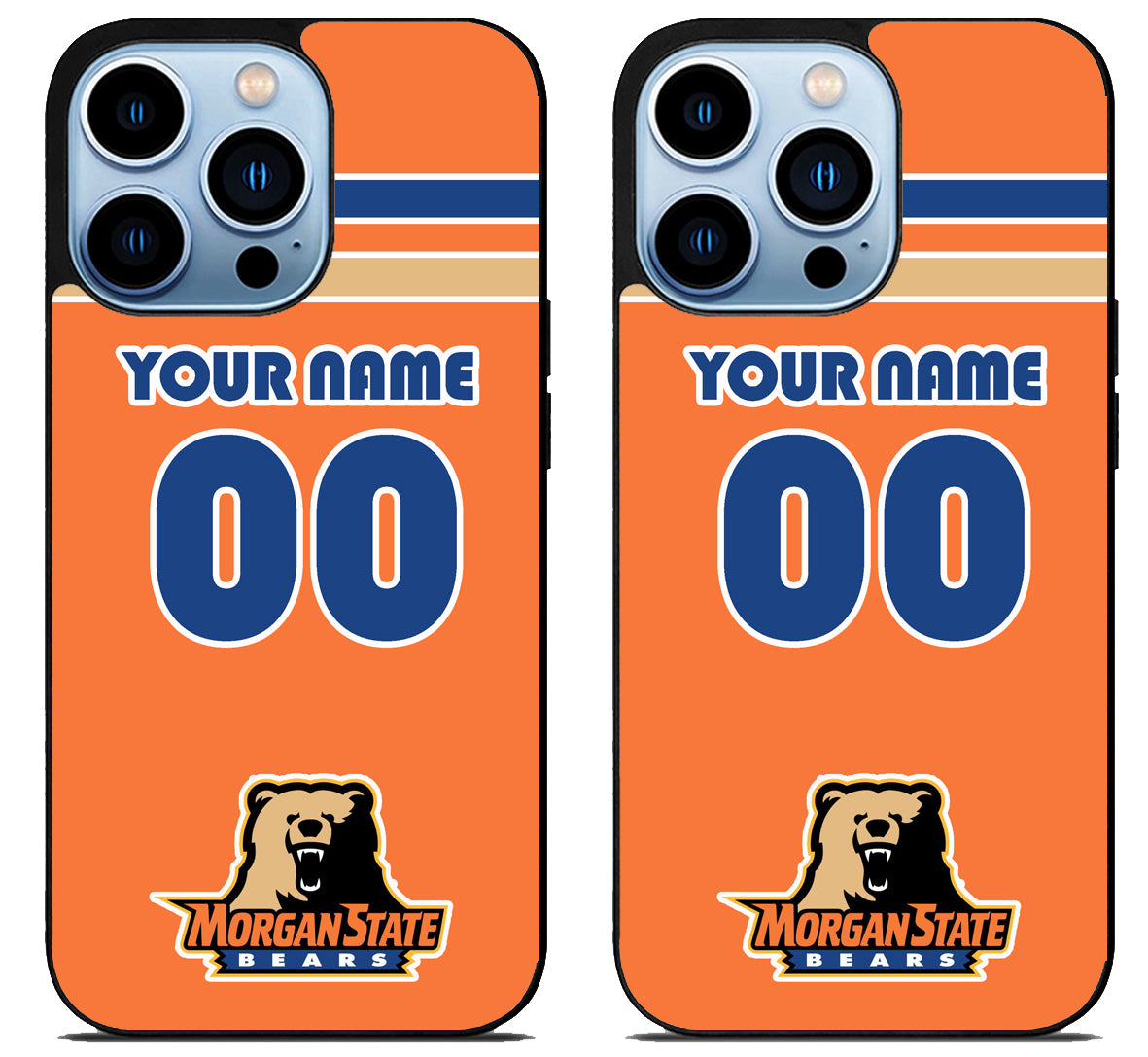 Custom Personalized Morgan State Bears iPhone 15 Pro | iPhone 15 Pro Max Case